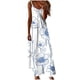 thumbnail image 3 of TaTaai Womens Stylish Printed Round Neck Spaghetti Strap Maxi Dress Casual All-Match Soft Comfortable Breathable Daily Party Wear Gift, 3 of 5