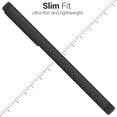 thumbnail image 5 of CoverON For Samsung Galaxy A35 5G Case, Flexible Slim Lightweight TPU Minimal Phone Cover, Black, 5 of 7