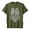 A1-Army Green1812, variant on XIAONU Celtic Wolf Print T Shirt for Men Short Sleeve Crew Neck Casual Tops