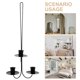 thumbnail image 3 of unbranded De Pared De Hierro Negro Para Farmhouse Y Eventos Especiales, 3 of 8