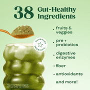 Bloom Nutrition Greens & Superfoods Powder, Strawberry Kiwi, 25 Servings