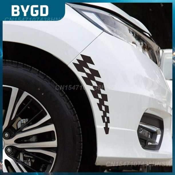 Creative Car Front And Rear Bumper Stickers Colourful Durable Personalized Auto Wheel Eyebrow Decal Universal Car Stickers 1pcs05Russian Federation He Qiyong unisex