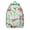 Tropical Leafy J, variant on Reading Themed Backpack for Bookworms, Born to Read Bookshelf Bookcase Wall Print School Bag, Literary Aesthetic Daypack