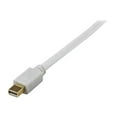 thumbnail image 3 of StarTech.com 6 foot Mini DisplayPort to DVI Active Adapter Converter Cable - 6 ft (1.8m) Active mDP to DVI M/M Cable - 1920x1200 - White (MDP2DVIMM6WS) - DisplayPort cable - Mini DisplayPort (M) to DVI-D (M) - 6 ft - active - white, 3 of 3