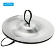 thumbnail image 3 of Uxcell Finger Cymbals, 1 Pcs 5.11 Diameter Iron Silver, 3 of 5