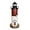 Red, variant on Wooden Lighthouse with Lights Nautical Tabletop Figurine Beach Themed Ornaments - Lighted Tower Light Wood Home Décor Party Decoration (Red)