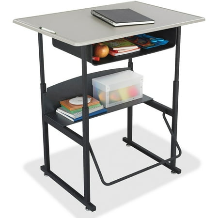 UPC: 0073555120745 | Safco AlphaBetter Desk 36 x 24 Standard Top with Book Box