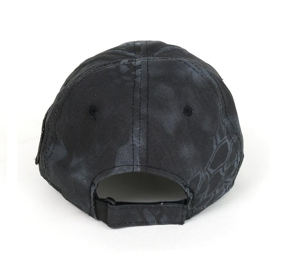 Black Chevrolet 3D Bowtie Tactical Camo Cap with USA Embroidered Flag Hat