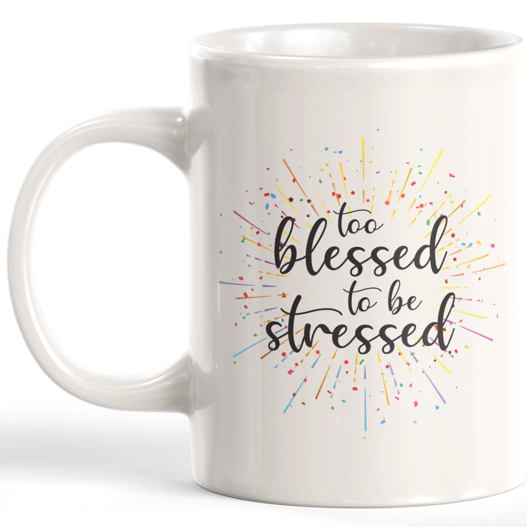 Printed Ceramic Coffee Tea Cup Gift 11oz mug Blessed Be
