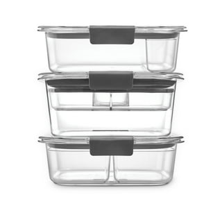 Rubbermaid Lunch Blox Salad Kit, with Topping Tray, and Dressing Container, Tableware & Serveware