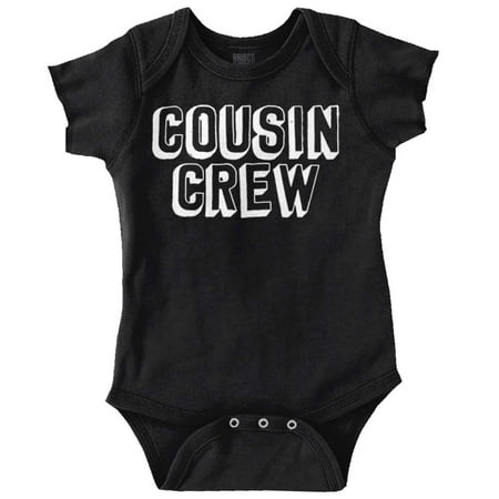 

Cousin Crew Adorable Family Friends Romper Boys or Girls Infant Baby Brisco Brands 6M