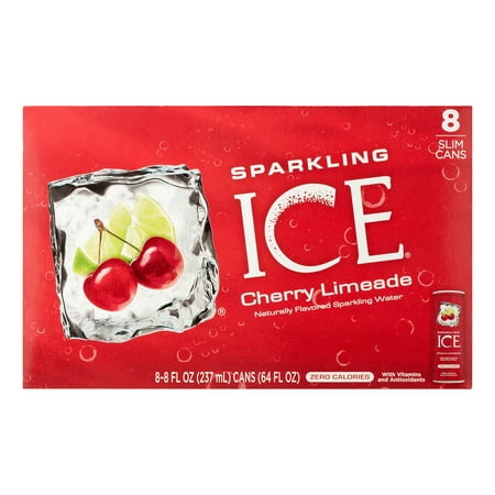 UPC 016571951672 product image for Sparkling Ice Naturally Flavored Sparkling Water, Cherry Limeade, 8 Fl Oz, 24 Co | upcitemdb.com