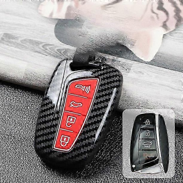 Car Key Case Cover For Hyundai Grand Santa Fe 3 DM ix45 ix35 Genesis DH Grandeur Azera HG Equus 2013 2014 2015 2016 Accessories