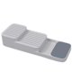 thumbnail image 1 of Caja de almacenamiento con cajón, soporte para cubiertos, cubertería, caja de almacenamiento de silicona, 1 of 3