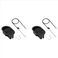 thumbnail image 1 of 2X Repuesto Universal para Manija de Sillón Reclinable, Palanca de Liberación de Cable, Pestillo Metálico para Sofá, Apto para Sillón ., 1 of 5