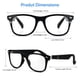 thumbnail image 3 of Gafas inteligentes GenXenon MZ08 Bluetooth con audio con filtro de luz azul, 3 of 8