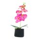 thumbnail image 3 of Orquídea Artificial, Bonsái Falso para Escritorio de Jardín, Habitación de Granja, 3 of 9