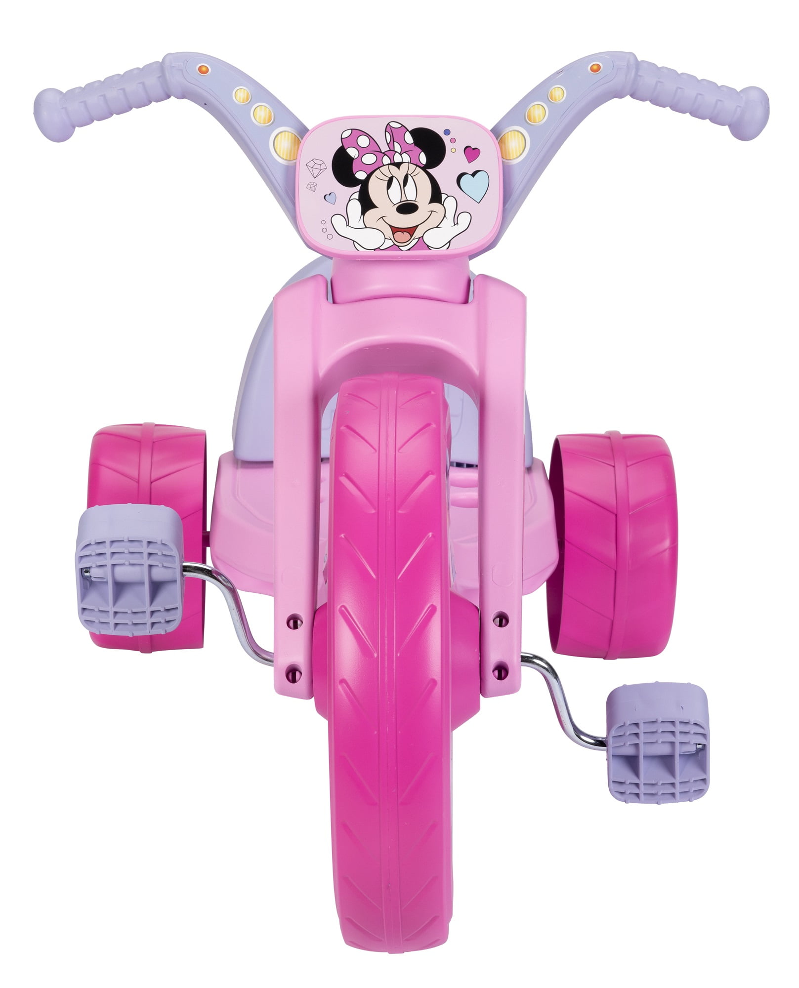 Fly Wheels Minnie Mouse Tricycle with 15 inch Front Wheel with Light Child Age 3 to 7 Years