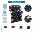 thumbnail image 7 of Table Runner Dresser Scarves 90 Inch Long, American Patriotic National Flag Linen Dining Table Runners Stars Blue Red and White Stripes Tabletop Scarf for Wedding Holiday Party Kitchen, 7 of 7