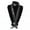 Black, variant on D-GROEE Mens Sequin Skinny Tie - Exquisite Necktie Great for Weddings, Parties, Costumes, Halloween Sequin Necktie