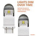 thumbnail image 2 of Bombilla LED SYLVANIA 3157 ZEVO blanca 6000 K para DRL (2 bombillas), 2 of 8