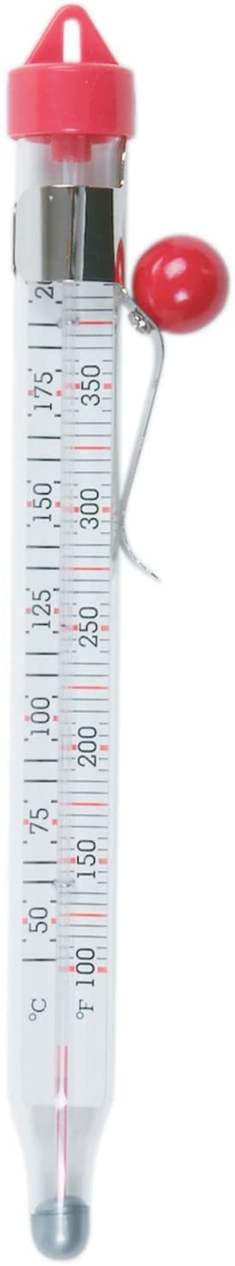 2x11-3/4-Inch 2 X Winco Deep Fry/Candy Thermometer with Hanging Ring