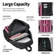 thumbnail image 4 of Fotbe pink and black argyle Set Escolar 3 en 1 para Niños - Mochila Duradera con Lonchera Aislante y Estuche para Lápices - Mochila Escolar para Niños y Niñas, 4 of 7