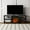 Black, variant on HOMLUX 63" Fireplace TV Stand with 18.1" Electric Heater, Fits TVs up to 75", 4 Open Back Grid Cabinet, for Living Room