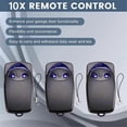 thumbnail image 4 of 10 Pcs FLO2RS 433mhz Garage Door Remote Control Opener Flor-S Remote Control 2 Button Rolling Code Handheld Transmitter, 4 of 4