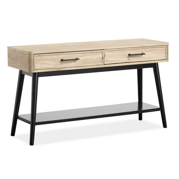 Magnussen Home Fletcher Driftwood Rectangular Sofa Table