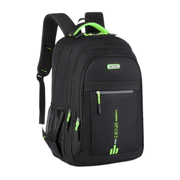 braveheart Laptop Backpack Nylon Multipurpose Daypack for Outdoor College Green Hiking Sports Green