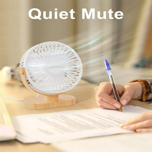 Mini office desk fan discount