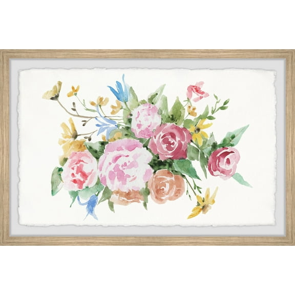 Marmont Hill Spring Flowers Framed Wall Art