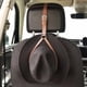 thumbnail image 4 of Soporte universal para sombreros de vaquero de coche, para reposacabezas, mantiene la forma del sombrero ajustable Marrón, 4 of 9