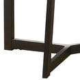 thumbnail image 2 of 1 Tiroir Table d'Appoint en Bois avec Support de Cadre en Métal, Marron, 2 of 2