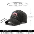 thumbnail image 3 of LNZGNM Unisex 250 Year American Anniversary Hat 1776-2026 Flag Letter Print Baseball Hat Adjustable Distressed Washed Golf Cap Stylish Outdoor Dad Hats,Dark Gray, 3 of 6