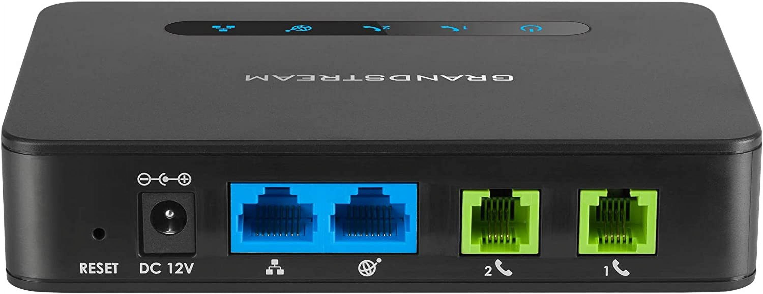 Grandstream TLS and SRTP Security Powerful 2-Port ATA with Gigabit NAT Router