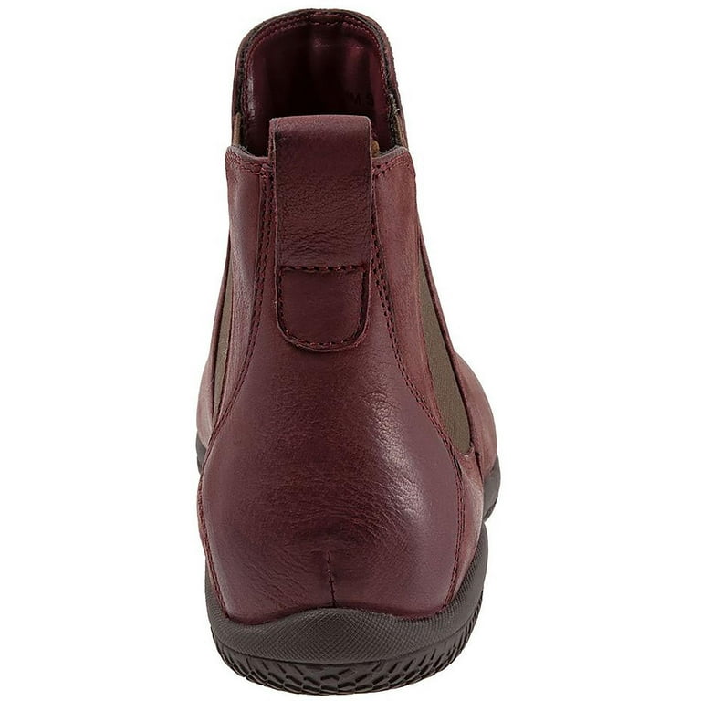 Highland leather top ankle boots