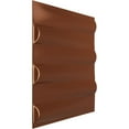 thumbnail image 2 of Ekena Millwork 19 5/8"W x 19 5/8"H Naomi EnduraWall Decorative 3D Wall Panel, Bright Coat Copper (Covers 2.67 Sq. Ft.), 2 of 6