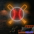 thumbnail image 4 of Handmadetneonsign Baseball Neon Sign, Baseball Led Sign, Sport Home Wall Decor, Baseball Club Wall Art 74307, 4 of 5