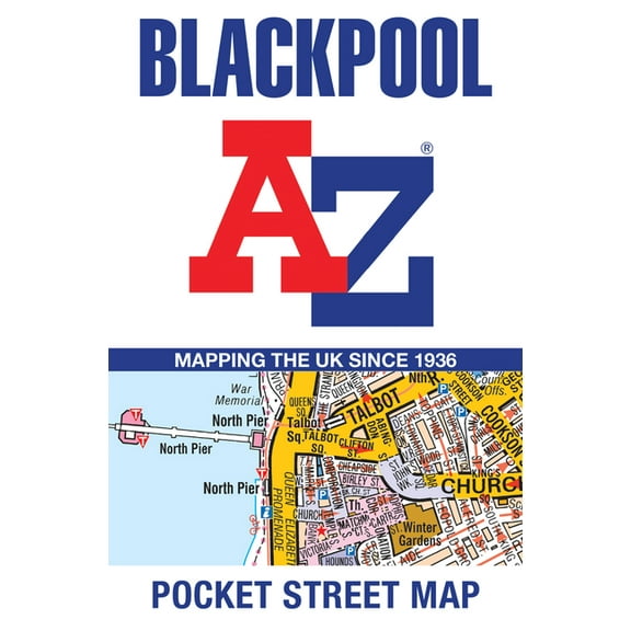 Blackpool A-Z Pocket Street Map (Edition 2) (Sheet map, folded)