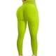 thumbnail image 1 of Leggings, Mujer Levantamiento de glúteos Pantalones de yoga Cintura alta Control de barriga Burbuja Levantamiento de cadera Entrenamiento Mallas para correr Adepaton WMZL-864-60, 1 of 4