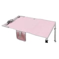 thumbnail image 1 of Refutero de aviones para niños, reposabrazos de las piernas, compacto para que los niños se acuesten en avión, extensor de asiento de avión, hamaca de Rosa, 1 of 9