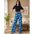 thumbnail image 2 of PANTALONES RELAJADOS PARA MUJER DE DISEÑO UNICO WIDE LEGS DE CINTURA ALTA, 2 of 9