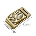 thumbnail image 2 of Heavy Duty Stainless Steel Egg Slicer and Cutter for Kitchen Use with Dishwasher Safe Durable, 2 of 3