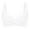 White, variant on Gufahion Women's Bikini Top Swimsuit Top V Neck Bathing Suits Swimwear, XXL