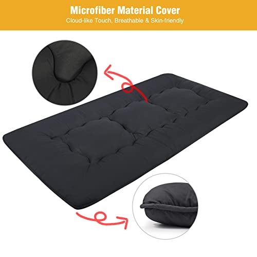REDCAMP Japanese Floor Mattress for Adults, Foldable Roll Up Futon