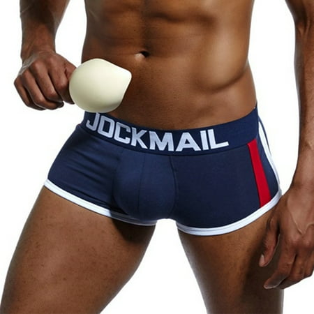 

DORKASM Men Briefs Boxers Spandex Soft Comfortable Mens Briefs Underwear Pack Briefs for Men Dark Blue M