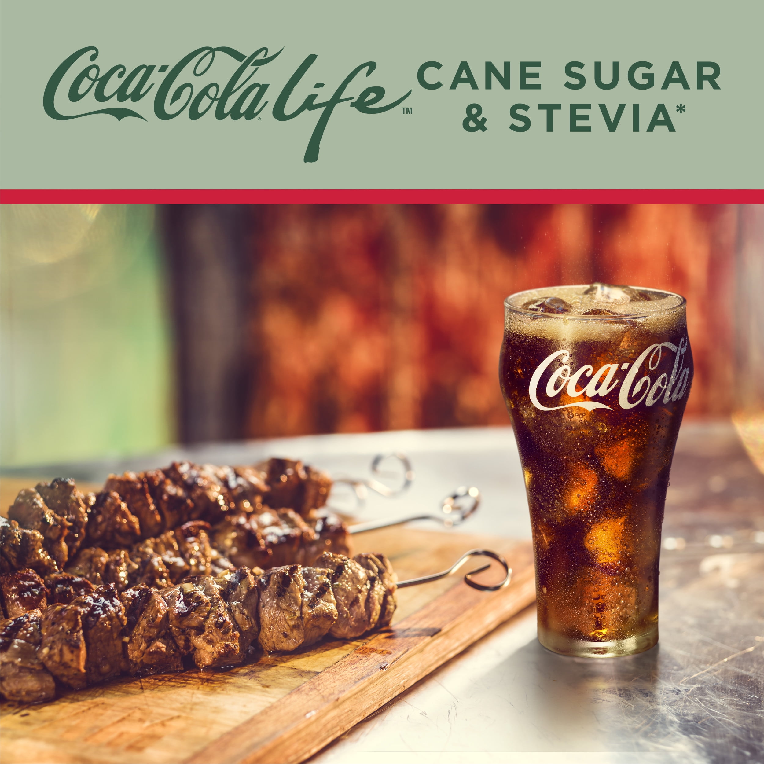 Coca Cola Life Soda Soft Drink 12 Fl Oz 12 Pack Walmart Com Walmart Com