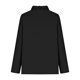 thumbnail image 4 of Craaazy Women's Relaxed Fit V Neck Blouse, Solid Color Long Sleeve Ruffle Accent Top, Loose Comfy Cotton Linen Tee for Work & Daily Wear Gifts, 4 of 6